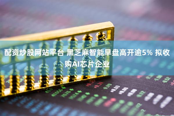 配资炒股网站平台 黑芝麻智能早盘高开逾5% 拟收购AI芯片企业