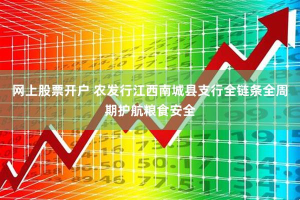 网上股票开户 农发行江西南城县支行全链条全周期护航粮食安全